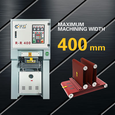 Sheet Metal Plate Hairline Polish Machine with Speed Conveyor and Optional Abrasive Belt