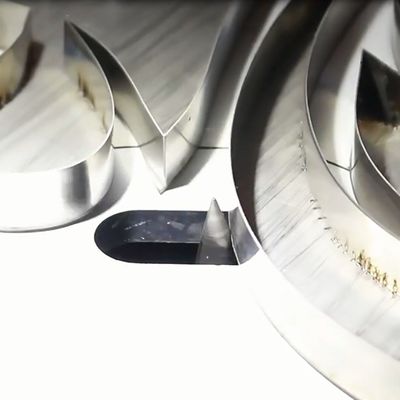 3D Steel Letters Edge Polishing Metal Sign Grinding Machines