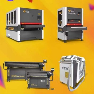 630mm Stainless Steel Sheet Metal Edge Rounding Grinding Deburring Machine