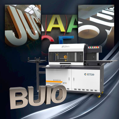 Multifunction EJON ET20 Trimcap Strip Custom Iron Sign Bender Machine for 3D SS Letter