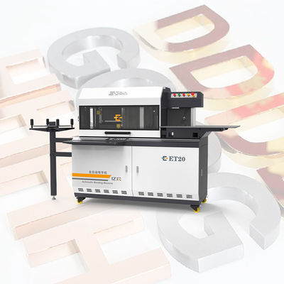 ET20 Multifunction Sign Bending Machine Bending Function For Flat Aluminum Coil