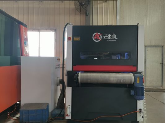 Alternating Speed YZ1025 Flat Sheet Deburring Machine For Metal Grinding