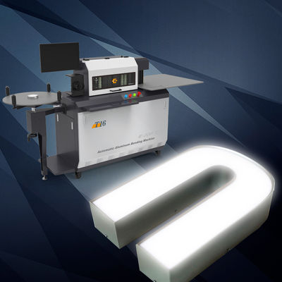 Small Letter Bending Machine EJON T16 Custom Aluminum Sign Letter Bender with Depth Control