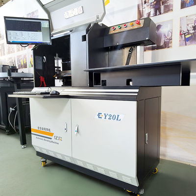 Y20L Advertising SS Logos Store Metal CNC Letter Bender 3D Aluminum Letter Bending Machine