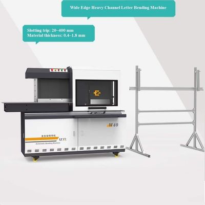 Outdoor Advertising Big Letter Bending Machine from with 4 SERVO Axis Control System
