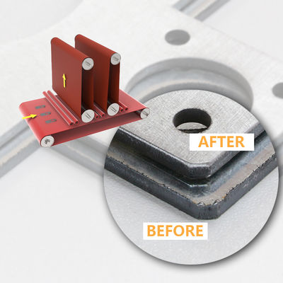 SS400 Metal Oxide Layer Rust Removal Belt Sanding Machine with Optional Abrasive Belt