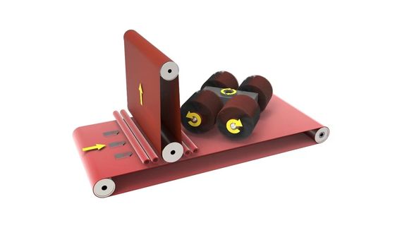 YZ1000S Sheet Metal Edge Deburring and Polishing Machine for Variable Frequency Speed