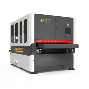 47kW Ejon YZ1300SS Dual Motors Inverter Control Deburr Equipment Industry Panel Sheet Metal Automatic Sanding Steel Polishing Machine