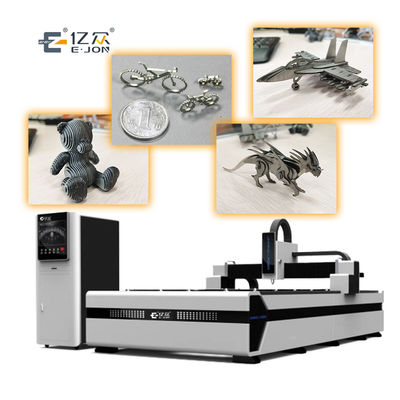 High Speed 1500W Water-cooled Fiber Laser Cutting Machine for Metal Plate by Ejon