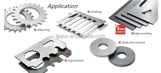 YZ900 Automatic Flat Deburring Polishing Machine For Metal Sheet Edge Rounding