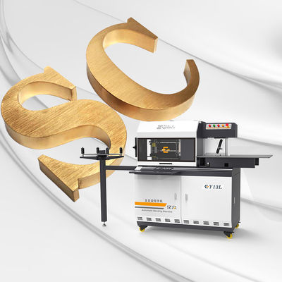Y13L CE Automatic Sign Board Street Bending Machine for 3D CNC Stainless Steel Channel Letters