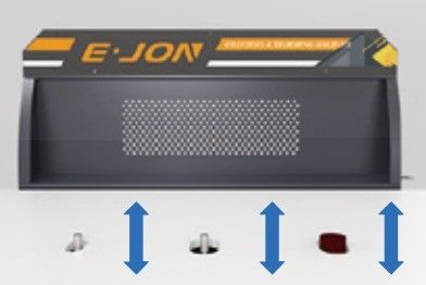 EJON Advertising Sign Logo Inner Hole and Outer Contour Edge Automatic Grinding Machine