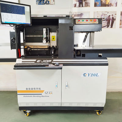 File Format Compatible Ejon Y20L Automatic 3D Sign Bending Machine for Channel Letters