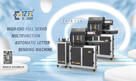 Ejon T13 Channelume Aluminum Profile Steel Aluminum 130mm Strip Bend Letter Machine