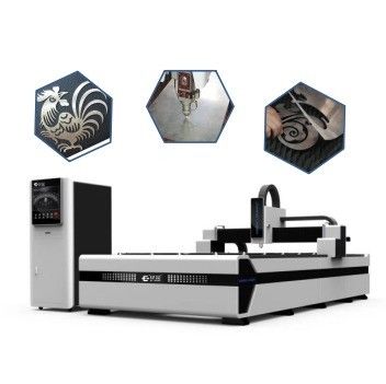 1500W CNC Sheet Metal Fiber Laser Cutting Machine with Continuous Wave Operation