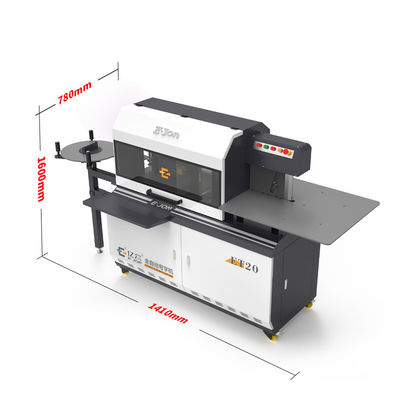 ET20 All Metal Sheet Neon Signs Making CNC Channel Letter Bending Machine for Choice