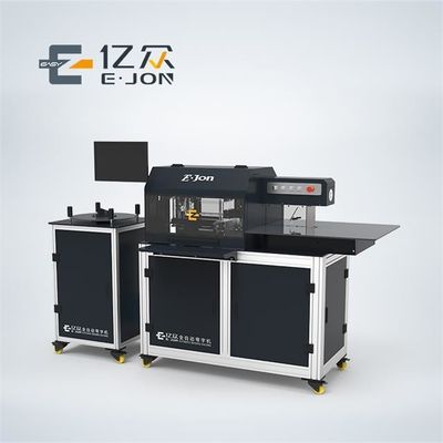 Customize Luminous Number Logo Signs with Ejon T13 CNC Channel Letter Bending Machine