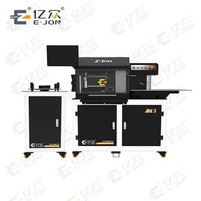Stainless Steel And Aluminum Letter Bending Machine EJON T13H CNC With Two Cutters