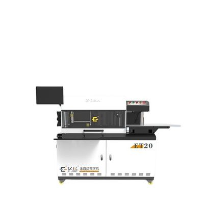 Galvanized Sheet Material Channel Letter Bending Machine with Fuji Servo Axis Control