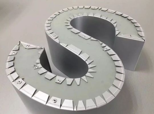 ALLOY material processing EJON ET20C V-cutting flanging channel letter bending machine