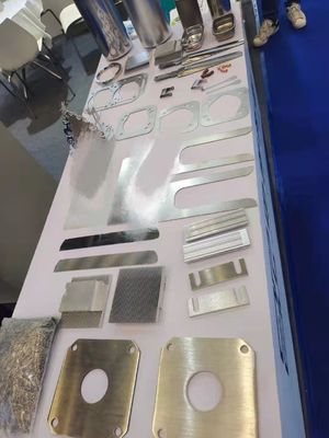 CNC Brush Deburring Edge Rounding Machine For Sheet Metal Parts Polishing