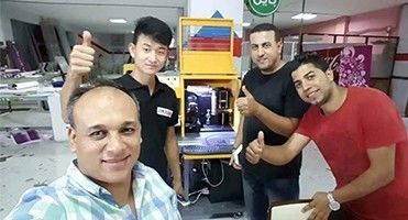 CNC Brush Deburring Edge Rounding Machine For Sheet Metal Parts Polishing