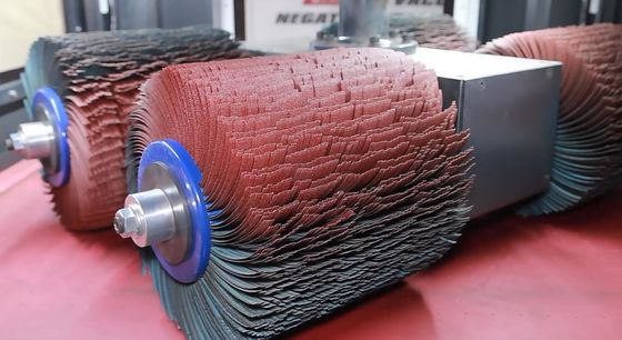 YZ900 Automatic Sheet Metal Polishing Deburring Machine For Laser Cutting Parts